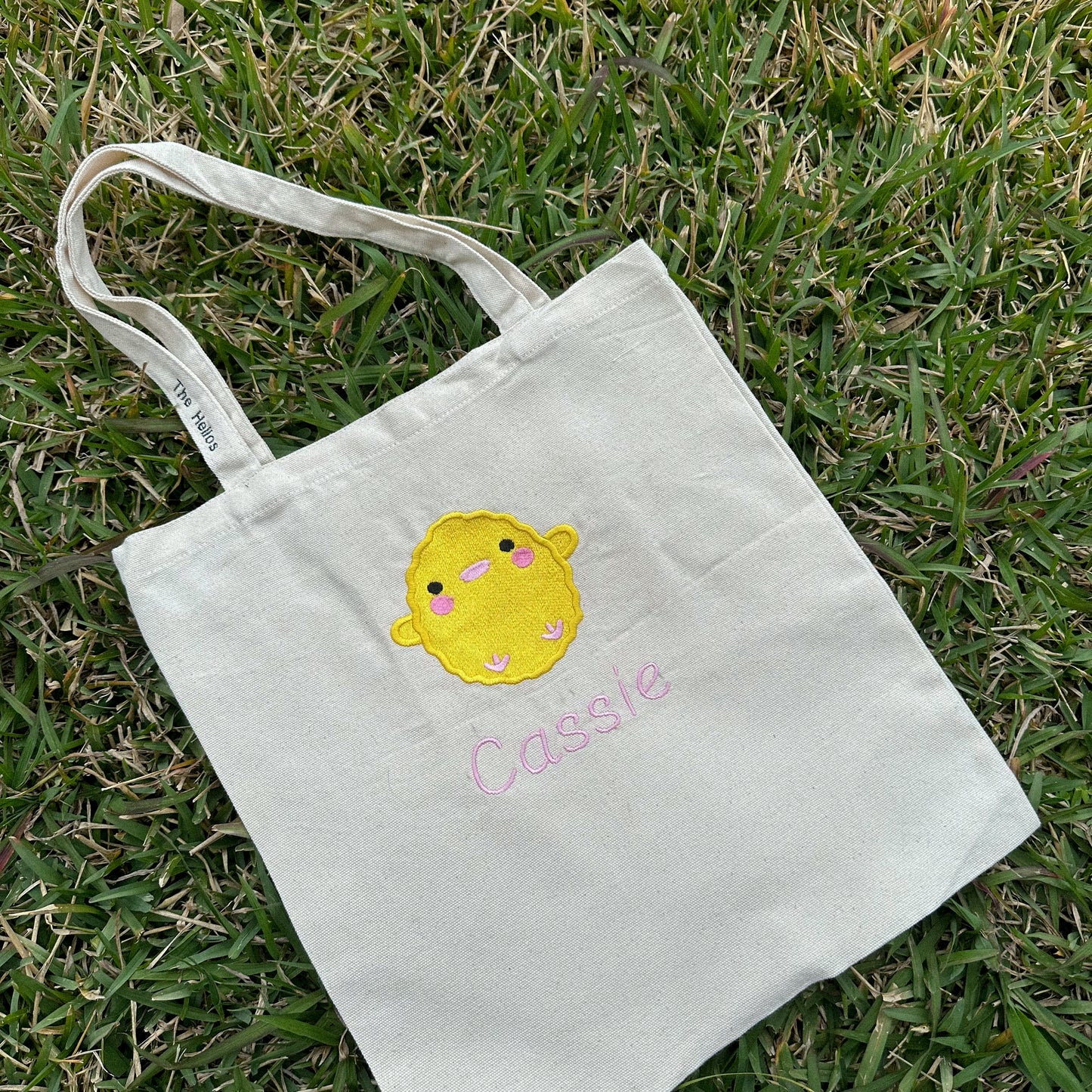Tote Bag embroidered with name