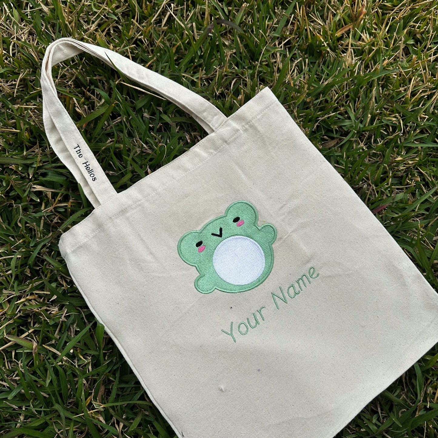 Tote Bag embroidered with name
