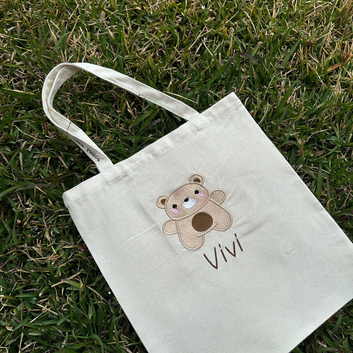 Tote Bag embroidered with name
