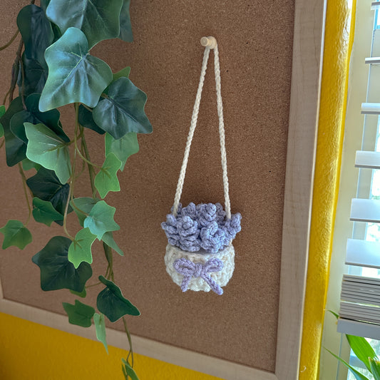 Lavender Flower Pot