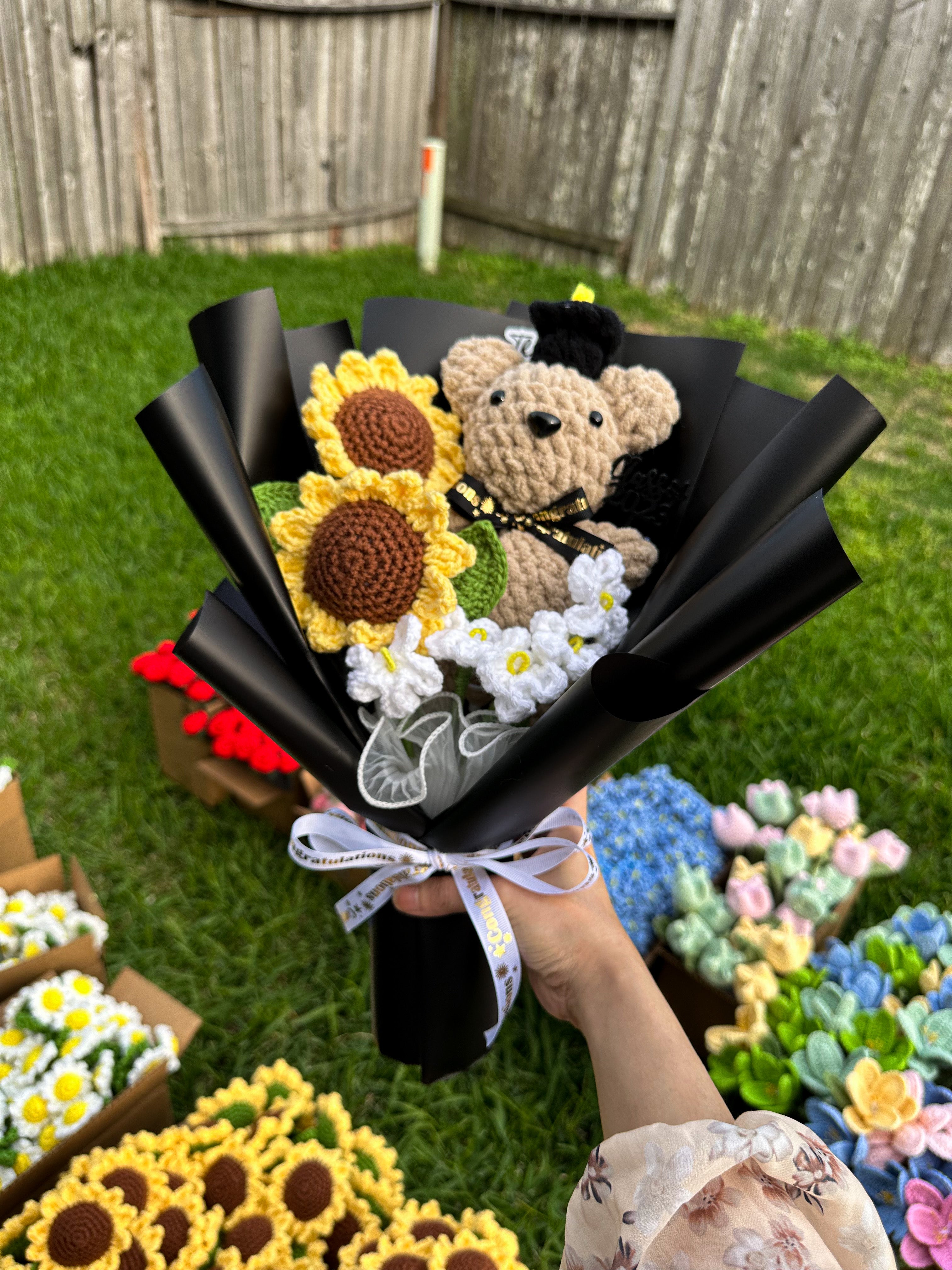 Graduation Bear Bouquet